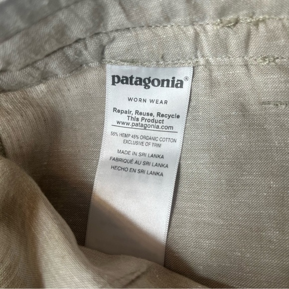 Patagonia  Straight Leg Linen Pants Size 2 - Picture 7 of 12
